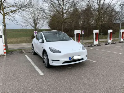 Usata Tesla Model Y 378 kW (514 CV) 2023 Bianco SUV