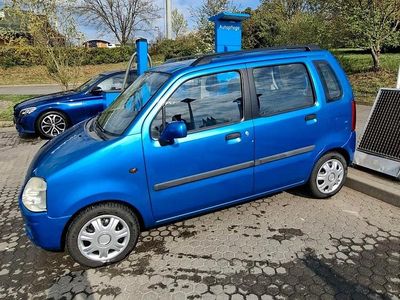 Usata Opel Agila 2001 Blu Monovolume