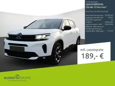 Gebraucht Citroën C5 Aircross Feel 131 PS (96 kW) 2023 Weiß SUV