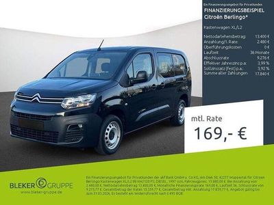 Gebraucht Citroën Berlingo 120 PS (88 kW) 2021 Schwarz Van / Kleinbus