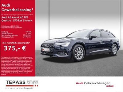 Gebraucht Audi A6 Advanced Plus 204 PS (150 kW) 2024 Firmamentblau metallic Kombi