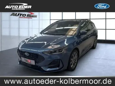 Brugt Ford Focus ST-Line 155 HK (114 kW) 2023 Blå Stationcar