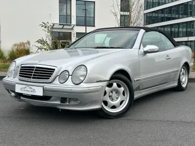 Gebraucht Mercedes CLK200 Elegance 136 PS (100 kW) 2000 Grau Cabrio