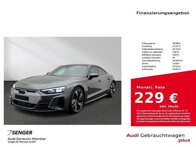 Usata Audi e-tron GT quattro Sport 350 kW (476 CV) 2021 Grigio Berlina