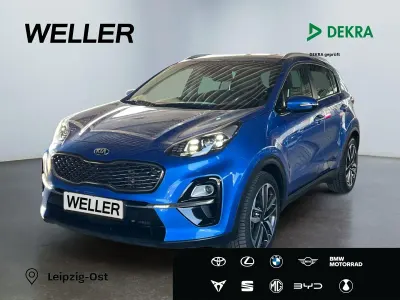 Gebraucht Kia Sportage Spirit 136 PS (100 kW) 2019 B3l) blue flame (blau SUV