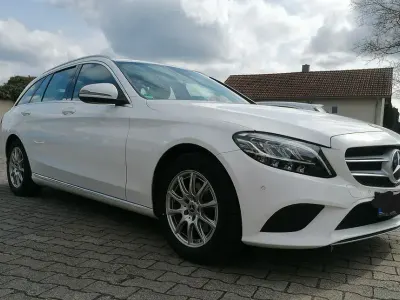 Usata Mercedes C180 156 CV (114 kW) 2019 Bianco Berlina