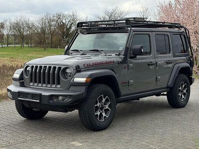 Gebraucht Jeep Wrangler Unlimited Rubicon 272 PS (200 kW) 2021 Grau SUV