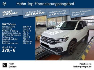 gebraucht VW T-Cross - 1.0TSI Style LED ACC Navi Kamera AppConn