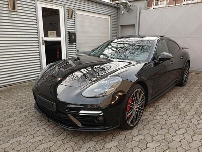Gebraucht Porsche Panamera Turbo 549 PS (403 kW) 2018 Tiefschwarz Limousine