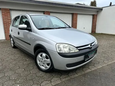 Gebraucht Opel Corsa Enjoy 75 PS (55 kW) 2003 Silber Kleinwagen
