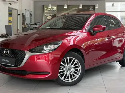 Gebraucht Mazda 2 Kizoku 90 PS (66 kW) 2021 Soul red crystal m Kleinwagen
