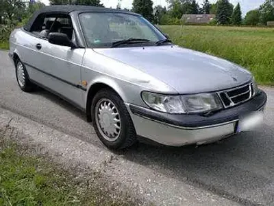 Gebraucht Saab 900 Cabriolet 150 PS (110 kW) 1996 Silber Cabrio
