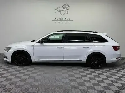 Gebraucht Skoda Superb SportLine 280 PS (205 kW) 2018 Weiß Limousine