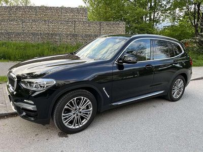 Schwarz Gebraucht 2019 BMW X3 Luxury Line SUV | 27.999 € (Guter Preis)