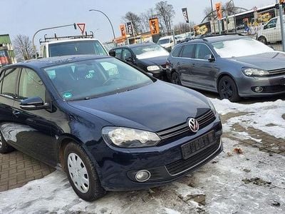 Gebraucht VW Golf VI Style 105 PS (77 kW) 2011 Blau Kleinwagen