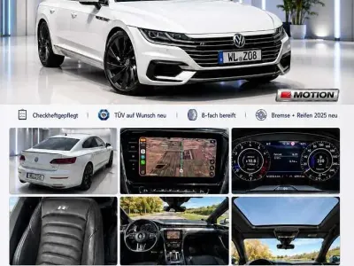 Second-hand VW Arteon R-line 280 CP (205 kW) 2017 Alb Hatchback