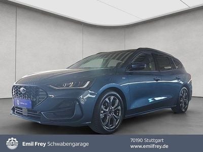 Blau Gebraucht 2024 Ford Focus ST-Line X Limousine | 23.900 € (Fairer Preis)