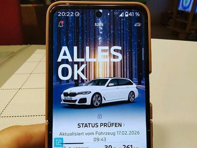 Gebraucht BMW 520 M Sport 190 PS (139 kW) 2023 Weiß Kombi