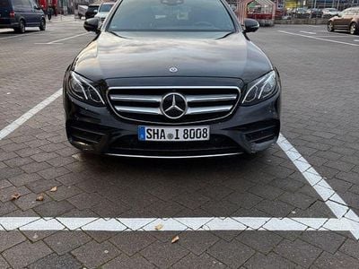 Gebraucht Mercedes E220 AMG line 194 PS (142 kW) 2018 Schwarz Limousine