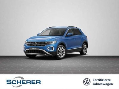 Gebraucht VW T-Roc Style 150 PS (110 kW) 2025 Ravennablau metallic (metallic) SUV