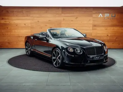 Gebraucht Bentley Continental GT Convertible 529 PS (389 kW) 2014 Schwarz Cabrio