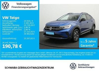Reef blue metallic Gebraucht 2025 VW Taigo Goal SUV | 23.910 € (Guter Preis)