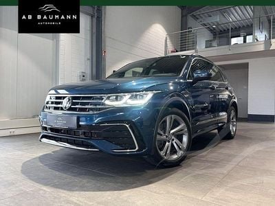 Gebraucht VW Tiguan R-line 245 PS (180 kW) 2022 Blau nightshade blue metallic (metallic) SUV