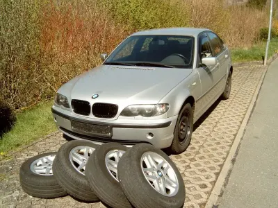 Brugt BMW 316 116 HK (85 kW) 2003 Sølv Sedan