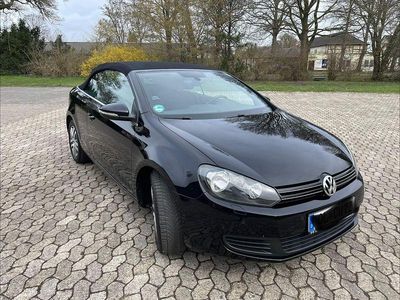 Gebraucht VW Golf Cabriolet 105 PS (77 kW) 2012 Schwarz Cabrio