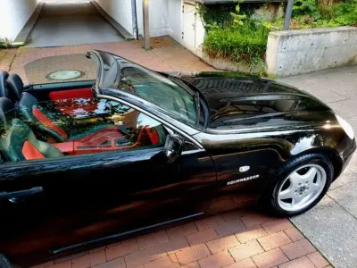 Gebraucht Mercedes SLK230 193 PS (141 kW) 1999 Schwarz Cabrio