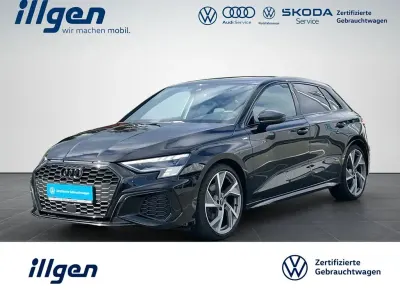 Second-hand Audi A3 S-Line 150 CP (110 kW) 2022 Negru Berlinǎ