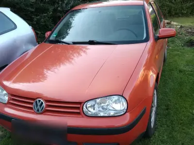 Gebraucht VW Golf IV 101 PS (74 kW) 1998 Orange Kleinwagen