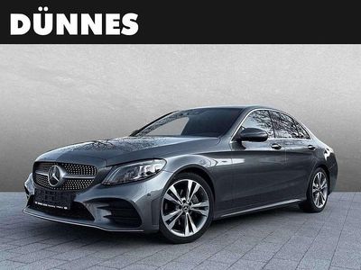 Usata Mercedes C220 AMG line 194 CV (142 kW) 2019 Grigio Berlina