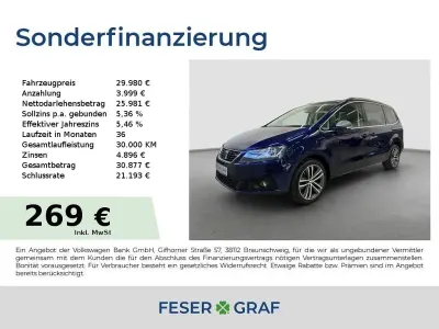 Gebraucht Seat Alhambra XCELLENCE 150 PS (110 kW) 2022 Atlantic blau Van / Kleinbus