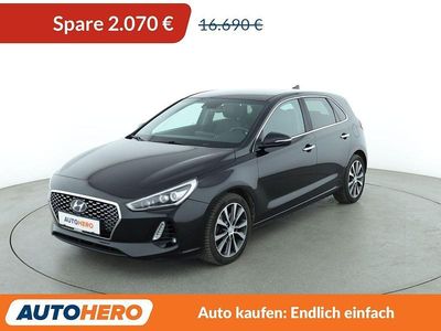 Schwarz Gebraucht 2017 Hyundai i30 Premium Limousine | 14.620 € (Fairer Preis)