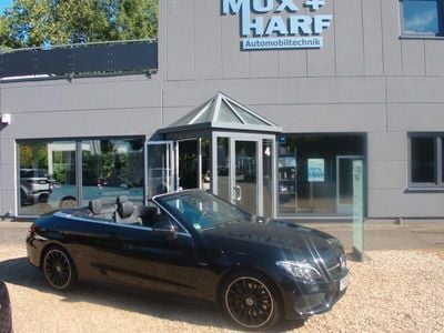Schwarz Gebraucht 2017 Mercedes C400 AMG Cabrio | 49.900 €