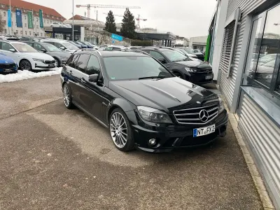 Gebraucht Mercedes C63 AMG 457 PS (336 kW) 2009 Schwarz Kombi