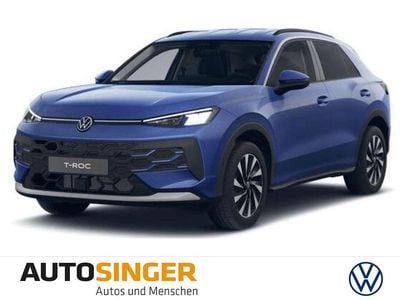 Neu VW T-Roc Life 116 PS (85 kW) 2026 Blau SUV