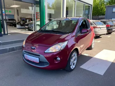 Second-hand Ford Ka Titanium 69 CP (50 kW) 2014 Roșu Hatchback
