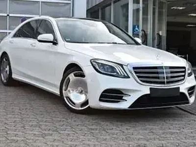 Gebraucht Mercedes S400 AMG line 340 PS (250 kW) 2020 Weiß Limousine