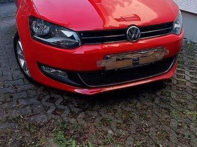 Gebraucht VW Polo Highline 90 PS (66 kW) 2012 Rot Kleinwagen