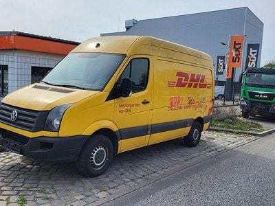 Usata VW Crafter 110 CV (80 kW) 2015 Arancione Furgone