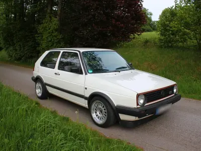 Brugt VW Golf II GTI 115 HK (84 kW) 1988 Hvid Hatchback