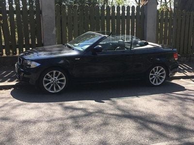 Gebraucht BMW 120 Cabriolet Sport Line 170 PS (125 kW) 2009 Schwarz Cabrio