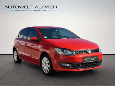 Gebraucht VW Polo Highline 105 PS (77 kW) 2012 Orange Kleinwagen