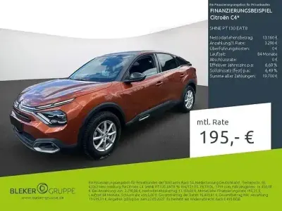 Gebraucht Citroën C4 Shine 131 PS (96 kW) 2021 Lackierung pulsorange/typ aussenverkleidung metalliclackierung Limousine
