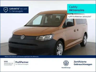 Gebraucht VW Caddy Maxi 102 PS (75 kW) 2025 Copper bronze (metallic) Van / Kleinbus