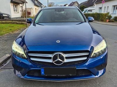Blau Gebraucht 2020 Mercedes C220 Avantgarde Kombi | 31.800 € (Fairer Preis)