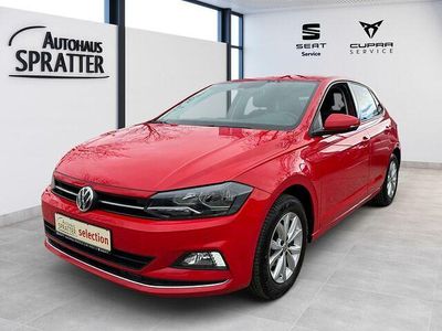 Gebraucht VW Polo Highline 95 PS (69 kW) 2017 Rot Limousine