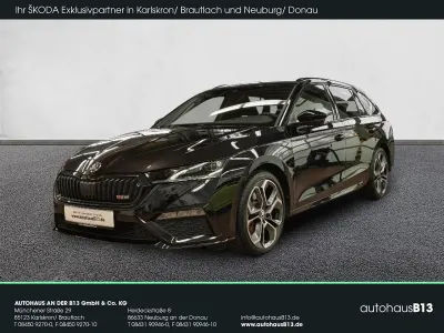 Gebraucht Skoda Octavia RS 245 PS (180 kW) 2022 Blackmagic perleffekt (schwarz) Kombi